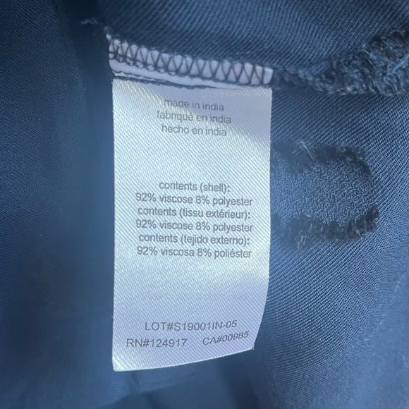 Onia Pineapple Vacation Button Down Shirt Deep Navy size M - Picture 10 of 12